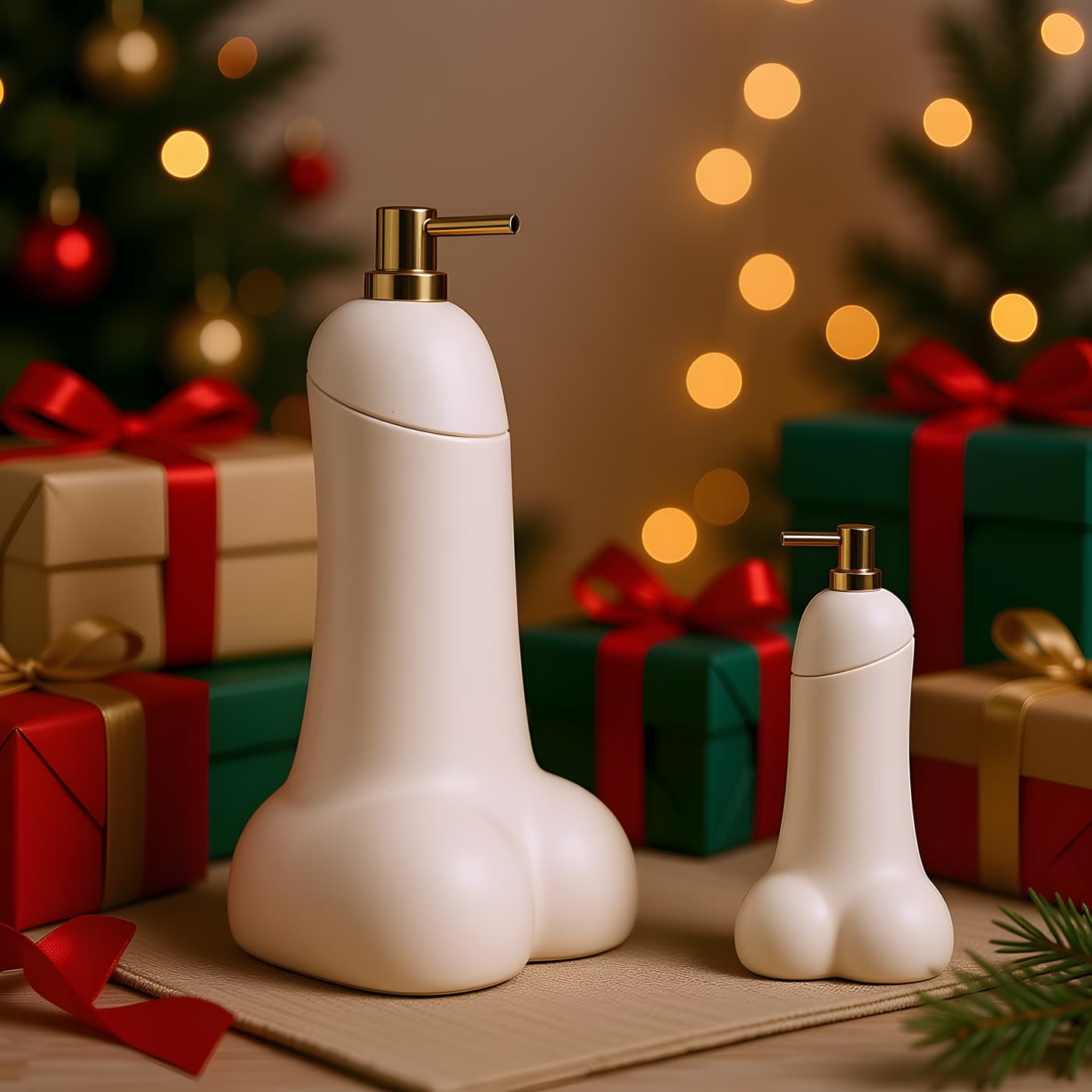 Semence by OSER en cadeau de Noël, deux tailles au pied du sapin